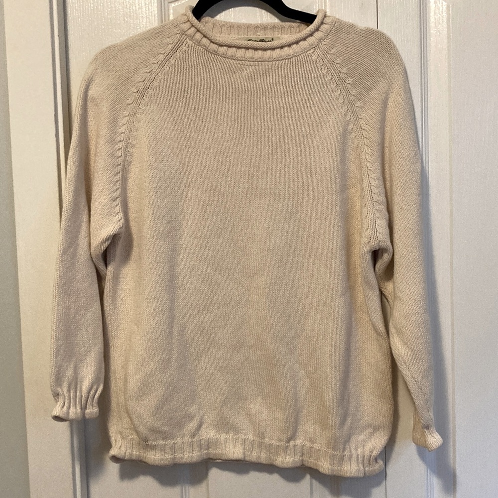 100% cotton vintage Eddie Bauer sweater